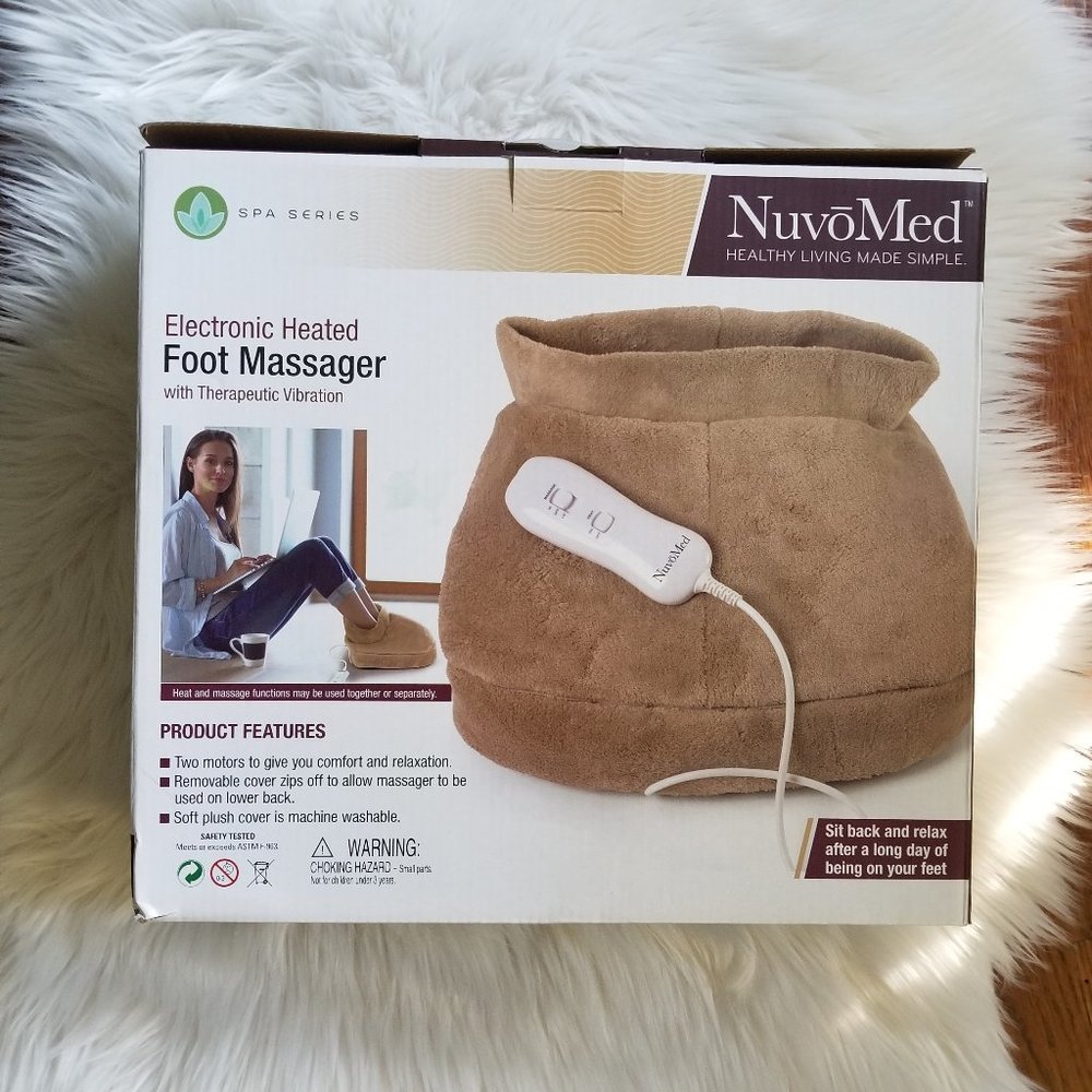 Electronic heated Foot massager